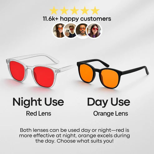 Flow State™ Unisex Red Lens Blue Light Glasses